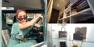 7 Potret Walking Closet Cita Citata, Koleksi Tas Branded Berjejer Rapi - Terungkap Barang yang Dibeli dari Tanah Kelahiran Sang Mantan