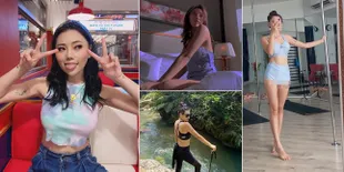 7 Potret Wendy Walters Istri Reza Arap Pamer Body Goals, Pakai Crop Top Hingga Latihan Pole Dance