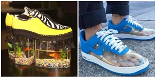 7 Sepatu Dengan Desain Unik Ini Mungkin Nggak Akan Perrnah Mau Kamu Pakai