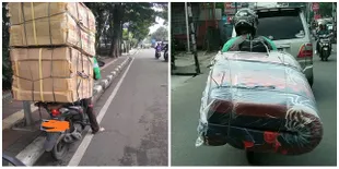 8 Barang Orderan Ojol Ini Harusnya Dibawa Pick Up, Gede Amat!