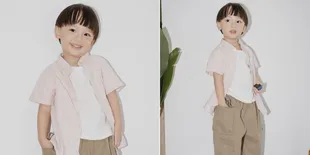 8 Foto Anzel Anak Audi Marissa dan Anthony Xie Makin Ganteng, Bakat Jadi Model Cilik