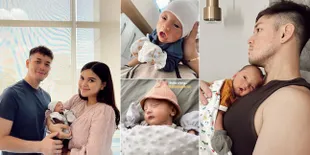 8 Foto Baby Anzel Anak Audi Marissa yang Sudah Pulang ke Rumah, Wajahnya Seganteng Anthony Xie