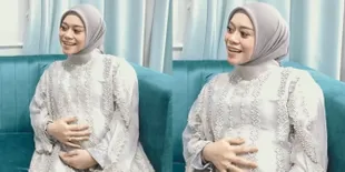 8 Foto Bahagia Lesti Jadi Ibu Hamil, Terus Mengelus Perut Besarnya Saat Tampil di Vlog Aurel Hermansyah