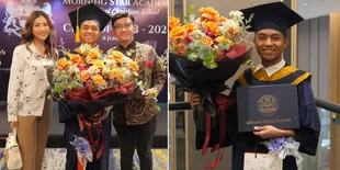 8 Foto Betrand Peto yang Wisuda Hari Ini, Bikin Bangga Sarwendah & Ruben Onsu