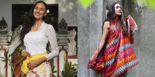 8 Foto Cantik Elegan Nadine Chandrawinata Pakai Busana dan Kain Tradisional, Cinta Indonesia Banget!