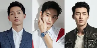 8 Foto Close Up Aktor Korea yang Makin Ganteng, Punya Wajah Glowing dan Mulus Bak Porselen