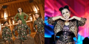 8 Foto Family Portrait Soimah di Pendoponya Sendiri, Kompak Bergaya Kocak - Tampil Kental dengan Adat Jawa
