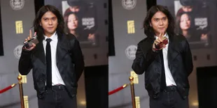 8 Foto Iqbaal Ramadhan di Red Carpet FFI 2021, Tetap Memesona dengan Rambut Makin Gondrong