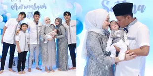 8 Foto Kehangatan Keluarga Sule di Aqiqah Baby Adzam, Wajah Ganteng Si Bayi Jadi Sorotan