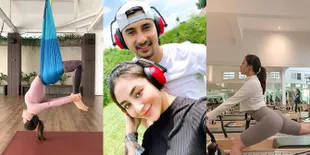 8 Foto Margin Wieheerm Calon Istri Ali Syakieb Pamerkan Body Kece Saat Olahraga, Lakukan Pilates Sampai Boxing