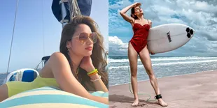 8 Foto Memukau Cinta Laura Dalam Balutan Berbagai Swimsuit, Pancarkan Pesona Bak Supermodel Pamer Body Langsing!