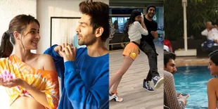 8 Foto Mesra Kartik Aaryan dan Ananya Panday, Dikabarkan Cinlok!