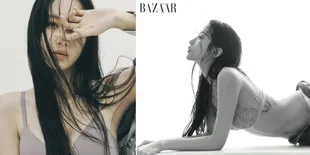 8 Foto Moon Ga Young untuk Campaign Terbaru Calvin Klein, Tatonya Bikin Fans Salfok