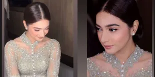 8 Foto Nabila Syakieb di Lamaran Ali Syakieb - Margin Wieheerm, Cantik Pakai Kebaya dan Dipanggil Madam