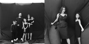 8 Foto Pemotretan Adinda Bakrie Bareng Suami dan Anak-anak, Satu Keluarga Good Looking - Body Goalsnya Jadi Sorotan