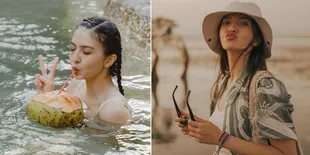 8 Foto Raline Shah Liburan Nikmati Keindahan Alam di Sumba, Cantiknya Natural Abis!
