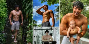  8 Foto Shirtless Ammar Zoni, Hot Daddy Ganteng Berotot Kekar dan Berperut Six Pack