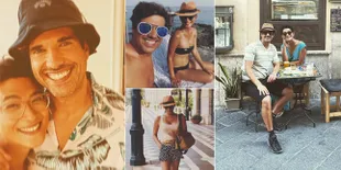 8 Foto Terbaru Oscar Lawalata yang Akhirnya Bisa Bertemu Pacar Bulenya, Kencan Romantis di Yunani
