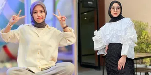 8 Gaya Nissa Sabyan yang Cocok Jadi Inspirasi OOTD Bukber, Buat Kamu Si Paling Ekstra Sampai Casual Aja