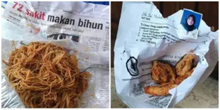 8 Kertas Bungkus Makanan Ini Bikin Kamu Mikir-Mikir Kalau Mau Makan Isinya