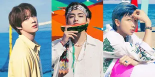 8 Konsep Foto Member BTS Untuk CD 'Butter', Pesona Fresh Bak Buah Semangka Dingin di Cuaca Terik!