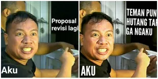 8 Meme Vicky Saat Gerebek Rumah Angel Lelga, Ekspresinya Itu Loh!