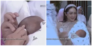 8 Momen Cukuran Baby Rayyanza Anak Raffi Ahmad & Nagita Slavina, Tertidur Pulas Selama Dicukur