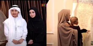 8 Momen Ega Noviantika dan Rafly DA Jalani Pemotretan Bernuansa Arab, Ajak Anak yang Sudah Makin Besar
