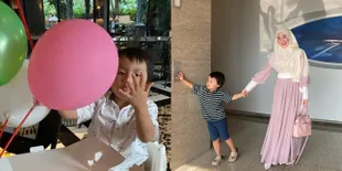 8 Momen Perayaan Ulang Tahun Yusuf Anak Larissa Chou, Hanya Berdua Tanpa Ditemani Alvin Faiz