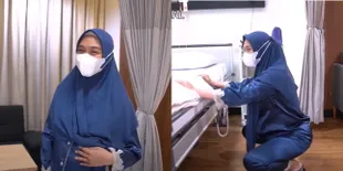 Sudah di Rumah Sakit, 8 Momen Persiapan Ria Ricis Jelang Melahirkan Anak Pertama - Berharap Segera Merasakan Kontraksi dan Pembukaan