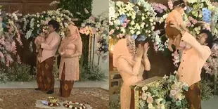 8 Momen Tedak Siten Ameena Anak Aurel Hermansyah dan Atta Halilintar Dalam 7 Bulanan, Mantap Injakkan Kaki ke Tanah Pertama Kali - Menggemaskan Nggak Nangis dan Rewel
