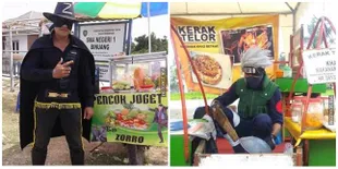 8 Penjual yang Cara Menjajakan Jualannya Unik Banget, Bikin Laris Manis Nih!