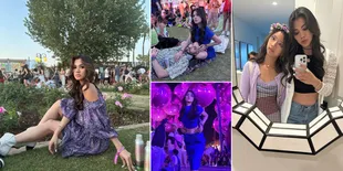 8 Potret Adinda Bakrie Pancarkan Aura Hot Mom di Festival Coachella, Dibilang Cocok Jadi Kakak Adik