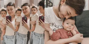 8 Potret Aisyah Anak Kedua Kimberly Ryder yang Wajahnya Bule Banget, Mewarisi Darah Inggris dari Sang Mama