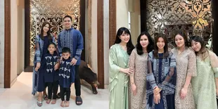 8 Potret Alisia Rininta Bintang Sinetron 'TAKDIR CINTA YANG KUPILIH' Saat Rayakan Idul Fitri Bersama Keluarga - Tampil Kompak Serba Biru