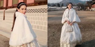 8 Potret Alyssa Daguise Pakai Hanbok, Tampil Kalem dan Elegan Dapat Banyak Pujian