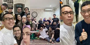 8 Potret Aming Buka Puasa Bareng Rekan Artis, Tampil Kian Maskulin Pakai Gamis Putih