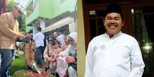 8 Potret Anak dan Istri Mat Solar Ziarah, Rasakan Lebaran Berbeda Pertama Kalinya