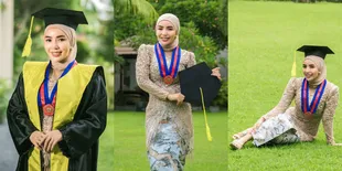 8 Potret Anna Istri Angga Wijaya Wisuda di NTB, Cantik Berkebaya - Bikin Bangga Sang Suami Tercinta