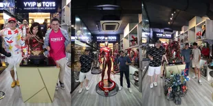 8 Potret Antonius Soedjono, YouTuber Pengoleksi Mainan yang Bikin Denny Darko - Andre Taulany Terpukau