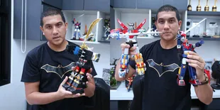 8 Potret Arda Naff Cerita Perjuangan Kumpulkan Action Figure Power Rangers Sampai Komplit: Yang Pink Paling Susah
