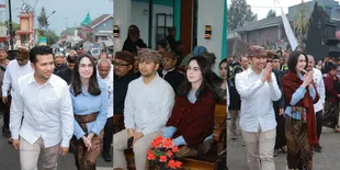 8 Potret Arumi Bachsin Dampingi Suami Lepas Pawai Ogoh-Ogoh di Tosari, Cantik Memesona Bikin Salfok