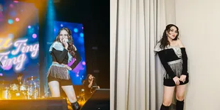 8 Potret Ayu Ting Ting Tampil Berkelas Saat Manggung di Bandung, Netizen Sampai Lupa Kalau Aslinya Pedangdut Karena Sering Melawak