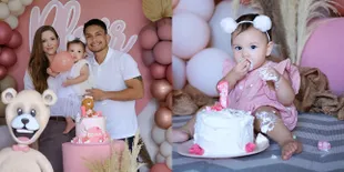 8 Potret Baby Blair Anak Randy Pangalila Di Usia Genap 1 Tahun, Bayi Blasteran Kanada Yang Makin Cantik Dan Bule Banget