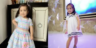8 Potret Baby Briel Anak Momo Geisha yang Mulai Centil, Suka Gaya Tolak Pinggang - Fotokopian Sang Mama Banget