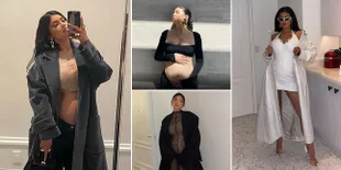 8 Potret Baby Bump Kylie Jenner yang Sudah Terlihat Besar di Kehamilan Kedua