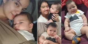 8 Potret Baby Jerome Putra ke-4 Sheila Marcia yang Makin Ganteng Menggemaskan, Wajahnya Bule Banget!