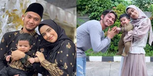8 Potret Baby Syaki yang Makin Ganteng dan Lucu, Kompak Sama-sama Pakai Kupluk dengan Sang Ayah - Gemesin Banget Saat Digendong Ibunda Rizki DA