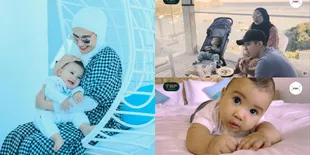 8 Potret Baby Ukkasya Pertama Kali Liburan ke Laut, Senang Banget Nikmati Pemandangan yang Indah - Menangis Saat Naik Perahu 