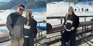 8 Potret Babymoon Jessica Mila Di Jepang Bareng Suami, Pamer Perut Makin Membesar - Pesona Bumil Cantik Kian Terpancar